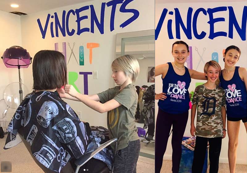 Vince Weishaus e suas clientes - Fotos: Instagram