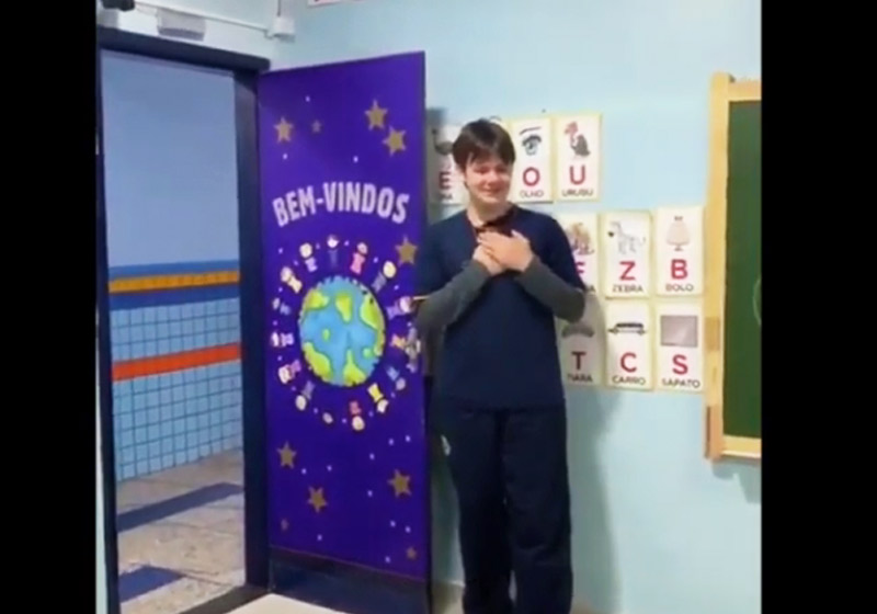 A surpresa para Ayran - Foto: reprodução / Instagram