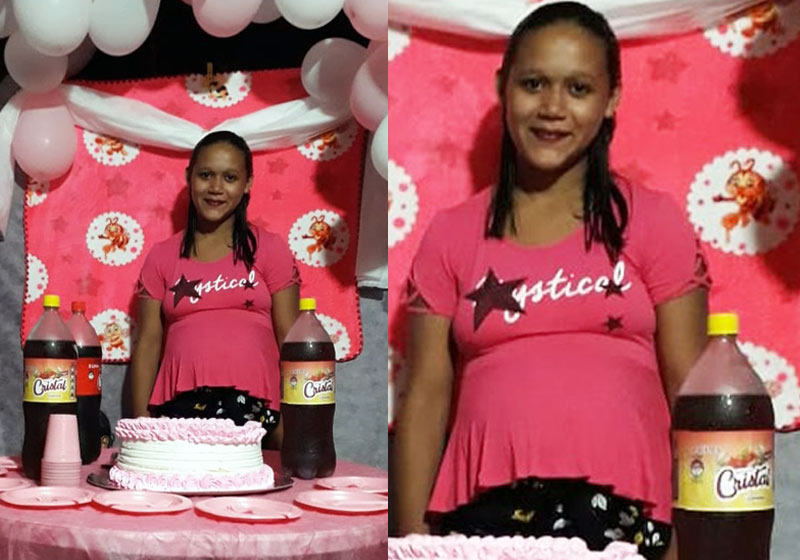 Eliete no chá de bebê - Fotos: Rosa Cavalcante/Arquivo pessoal||