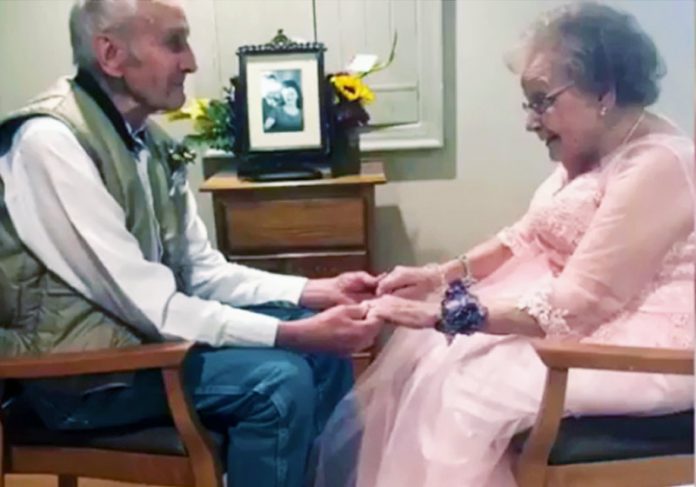 idosa-lembra-marido-close Leonard e Shirley - Foto: Ardis Behrendsen
