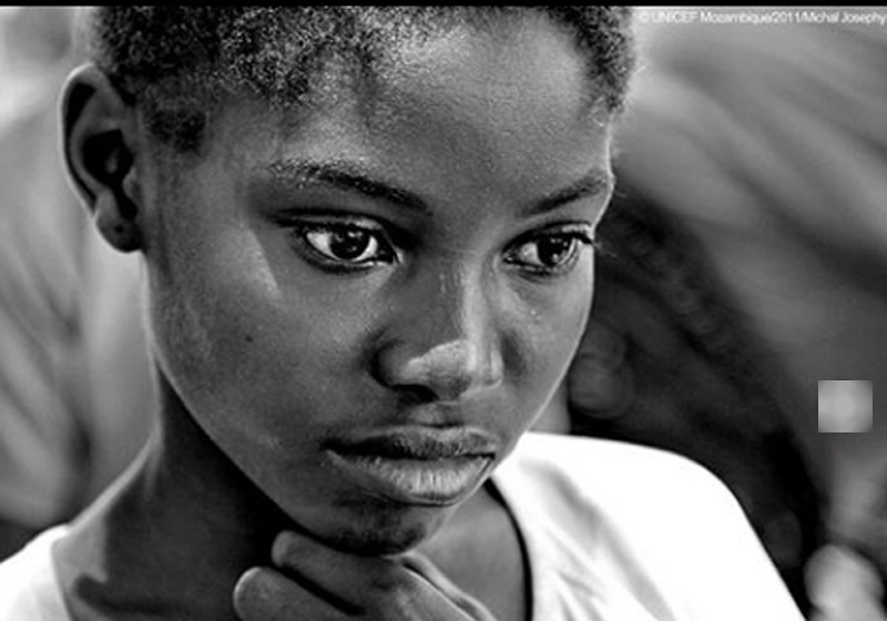 Foto: reprodução anúncio Unicef Moçambique