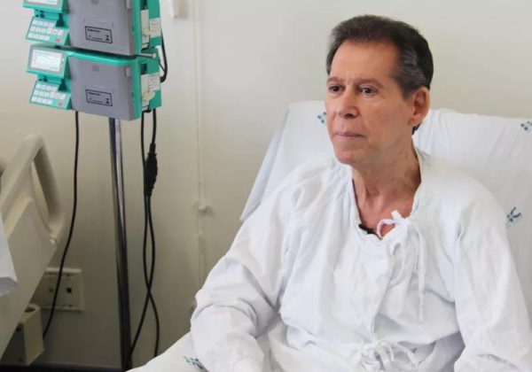 Vamberto, 62, é funcionário público aposentado de BH e sofria de um linfoma terminal — Foto: Hugo Caldato/Hemocentro RP/Divulgação