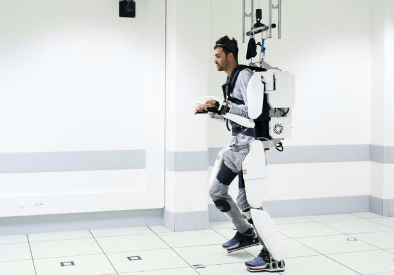 Thibault treinando - Foto: CLINATEC ENDOWMENT FUND/AFP|