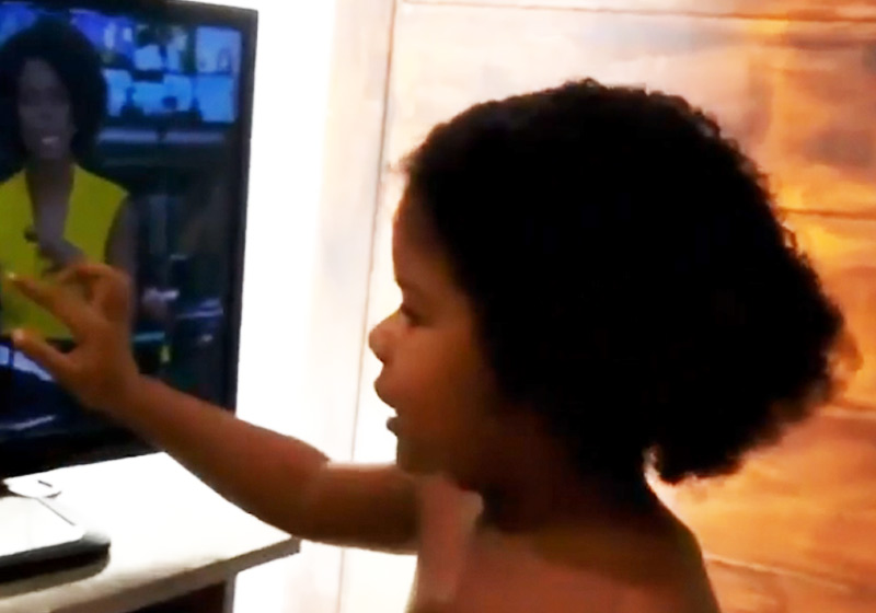 Maria Alice e Maju na TV - Foto: reprodução / Instagram