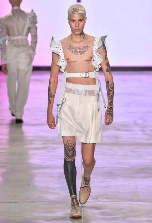 Sam Porto na SPFW - Foto: arquivo pessoal