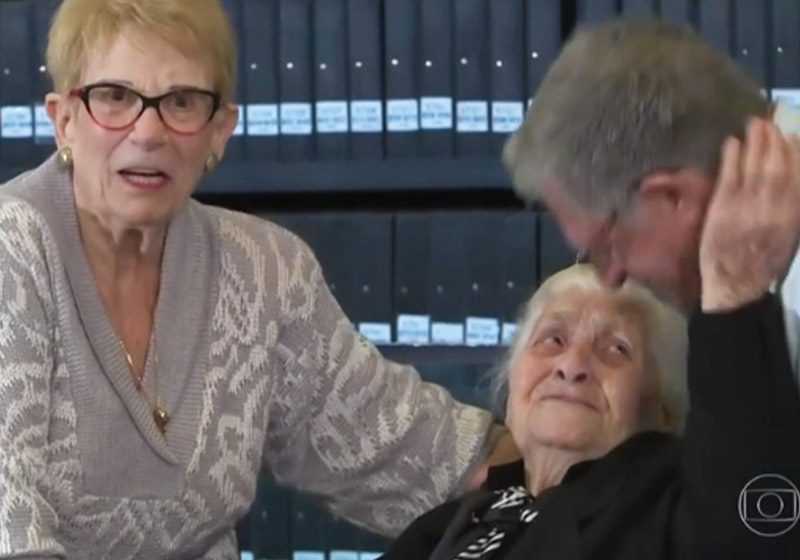 Sarah e Dina - Foto: reprodução / TV Globo