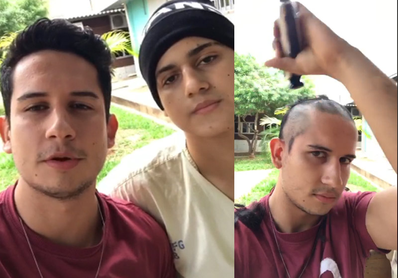 Thalyson Filipe e Marckennedy Rodrigues - Fotos: reprodução / Facebook