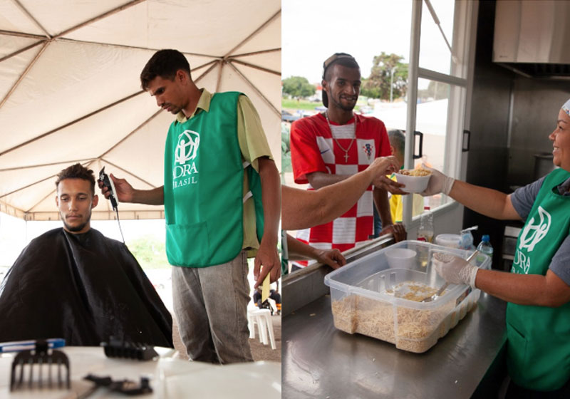 Ação no Sol Nascente - Fotos: divulgação / ADRA|