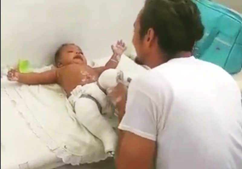 Raphael canta para Pedro - Foto: reprodução / Instagram|