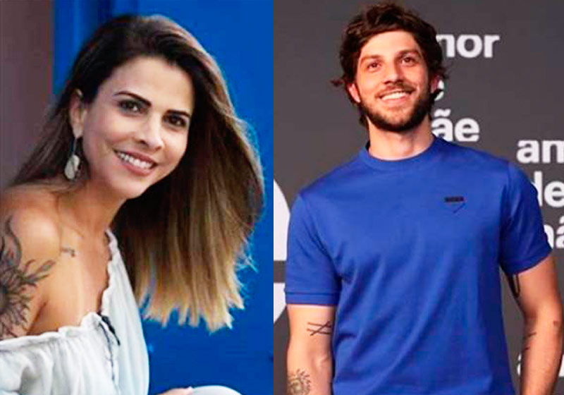 Herica e Chay Suede - Fotos: reprodução/Instagram e Estevam Avellar/TV Globo