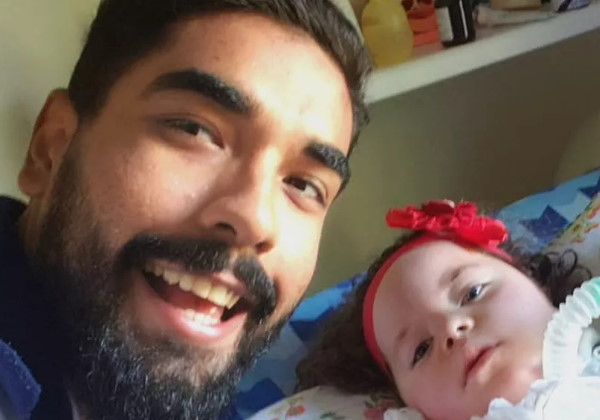 Cândido e Letícia Foto: Arquivo Pessoal