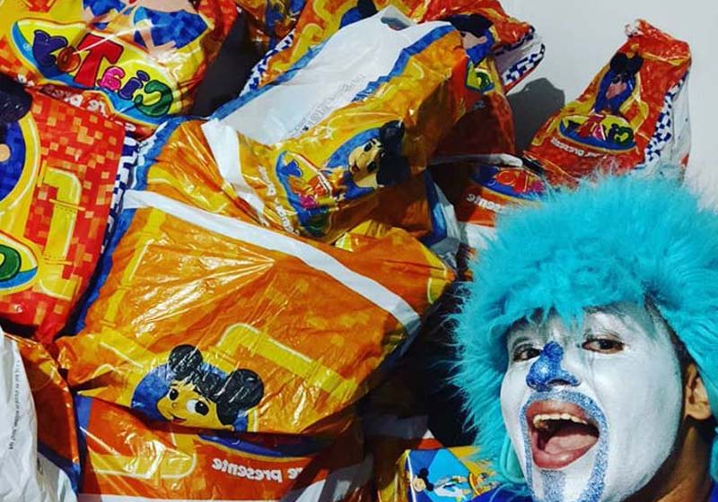 |Palhaço Psiu - Foto: arquivo pessoal||