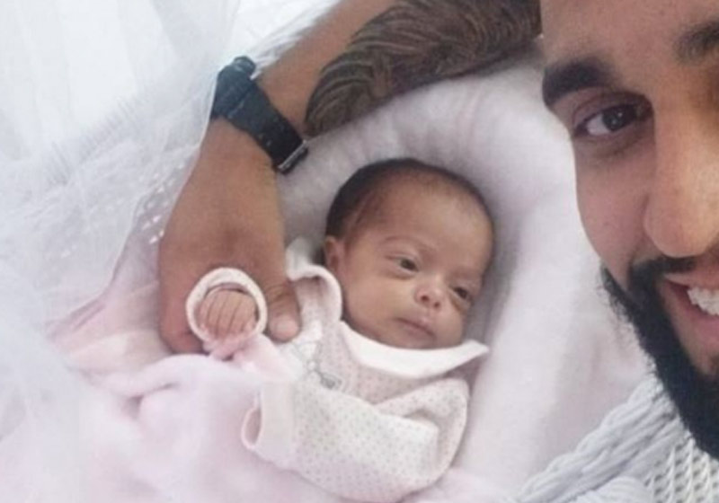 Sophia e o pai - Foto: reprodução / Instagram