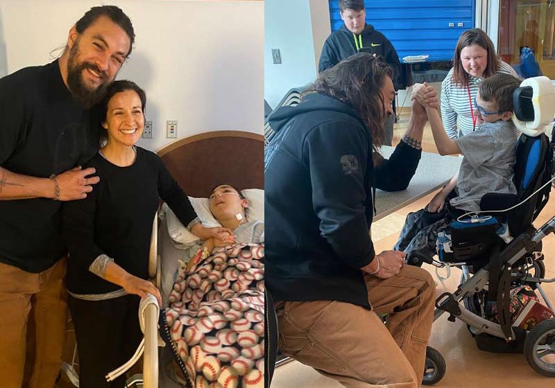 Jason Momoa no hospital - Fotos: reprodução / Instagram