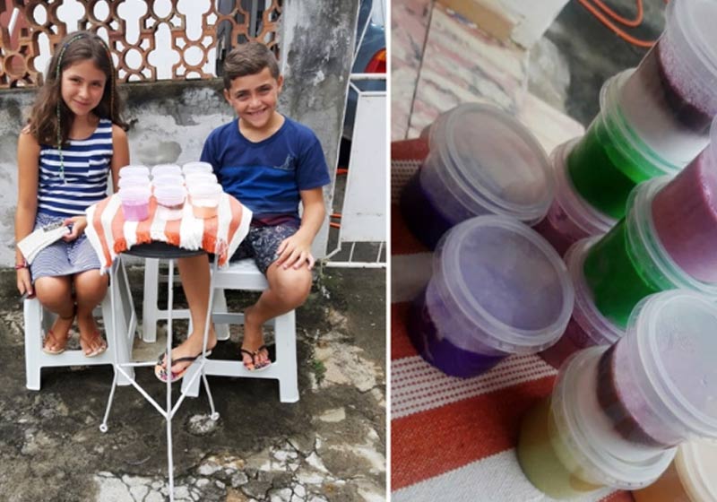 João Gabriel e Valentina - Fotos: arquivo pessoal / reprodução / SerraNews