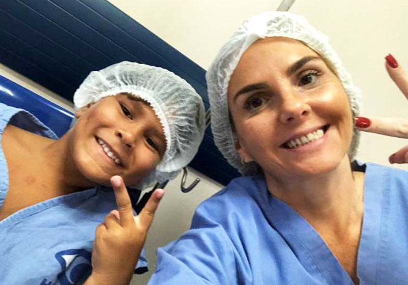 Isaac e Dra. Fernanda - Foto: divulgação|