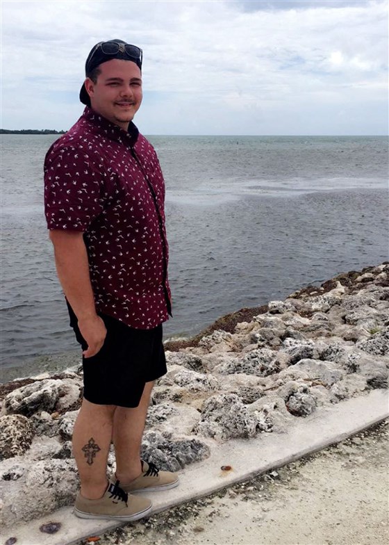 James antes de emagrecer - Foto: arquivo pessoal