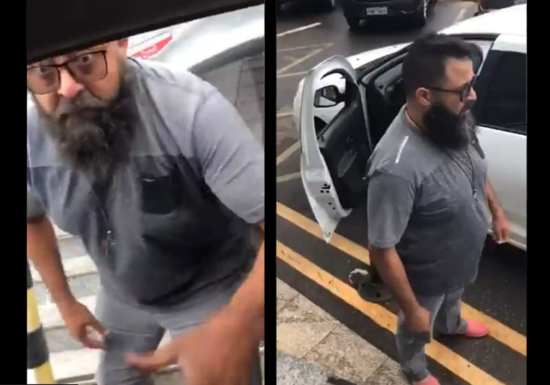 Motorista expulso pela Uber por transfobia - Fotos: reprodução / Twiiter