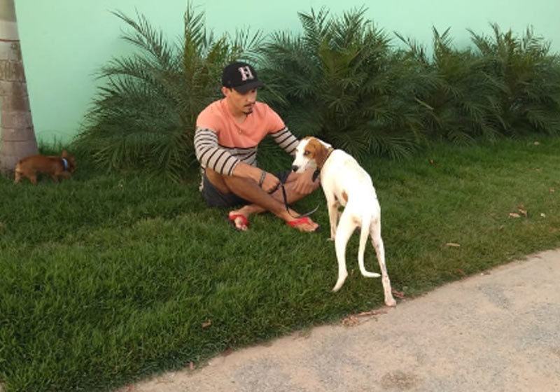 Lucas e o Valente - Foto: arquivo pessoal