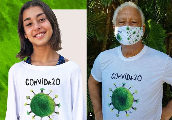 campanha-menina-close Manu e Antonio Fagundes - Fotos: reprodução / Instagram
