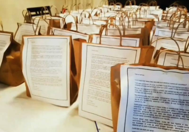 Delivery do bem - Foto: Nós do Bem