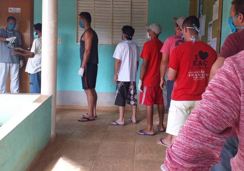 Dependentes chegando na fazenda - Foto: Salve a Si/divulgação||