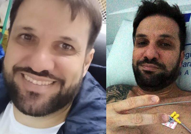 Max agora e na UTI - Fotos: arquivo pessoal