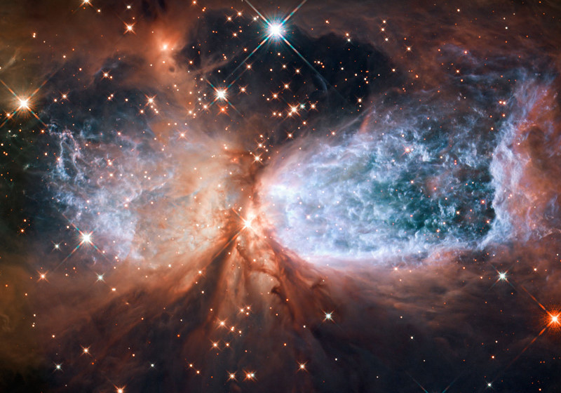 Hubble registra o nascimento de uma estrela Foto: NASA|