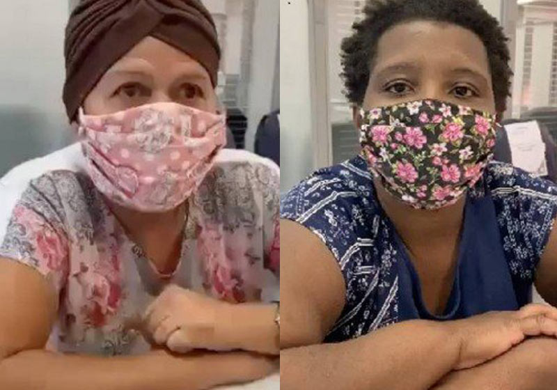 Helena (à esq) e Daniele - Fotos: reprodução