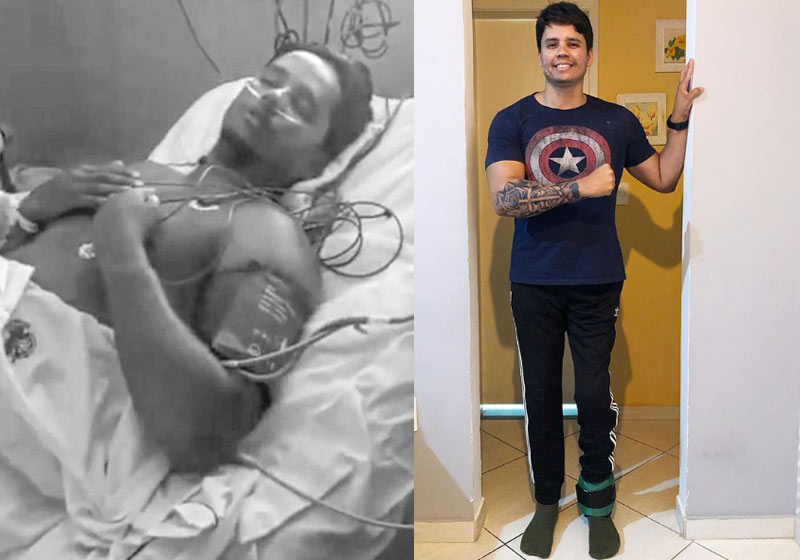 Menudo em abril de 2019 e agora - Fotos: reprodução / Instagram|||