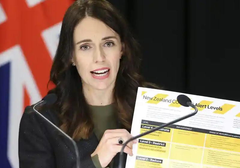 A primeira-ministra da Nova Zelândia Foto: reprodução The Guardian|