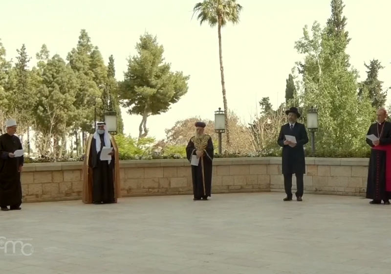 Lideres religiosos em Israel - Foto: reprodução / CMC