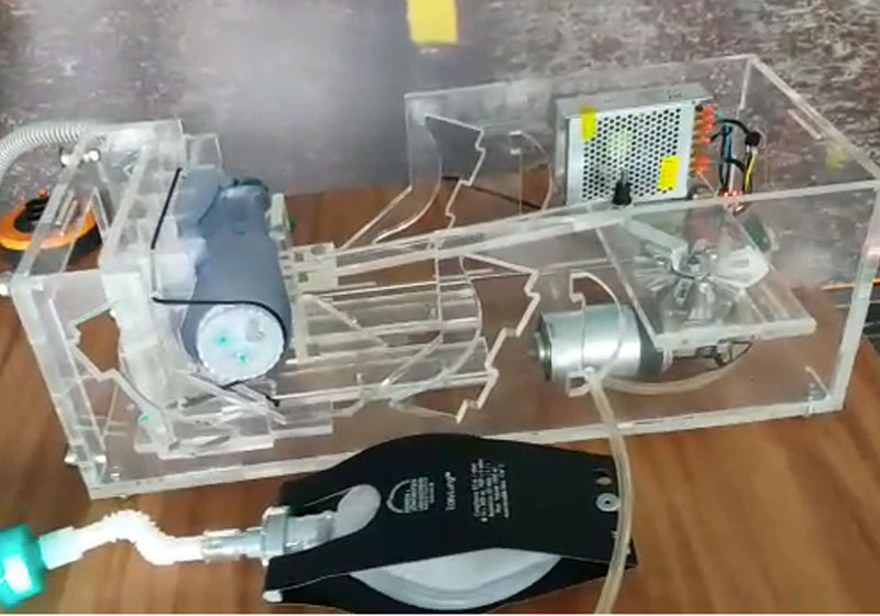 Respirador desenvolvido em Brasília - Foto: divulgação