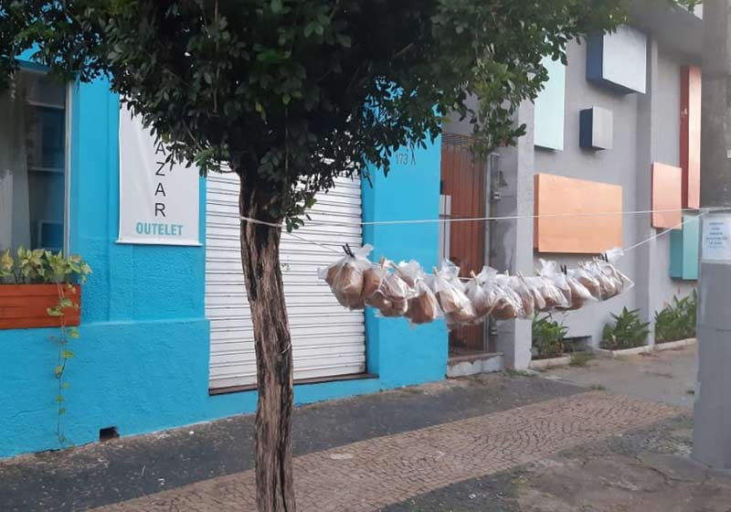 Lanches no varal - Foto: arquivo pessoal|