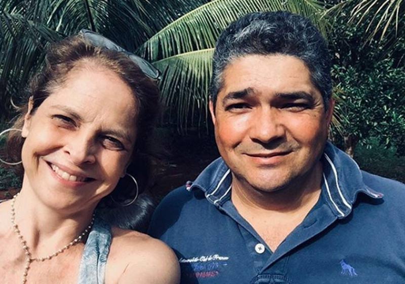 Drica e Adilson - Foto: reprodução / Instagram