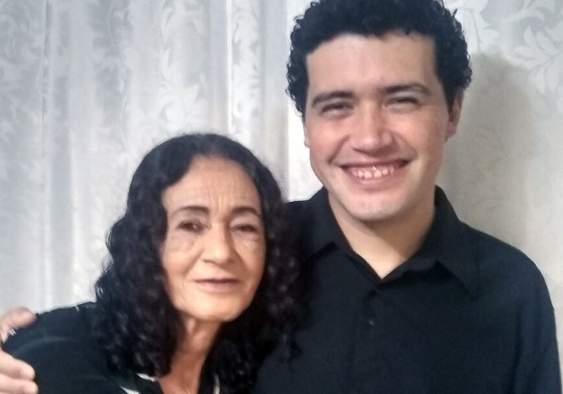 Dona Maria e Giuliano - Foto: arquivo pessoal