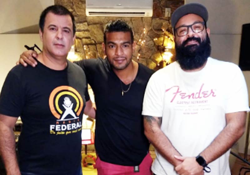 Luciano, Idovan e Panta - Foto: divulgação