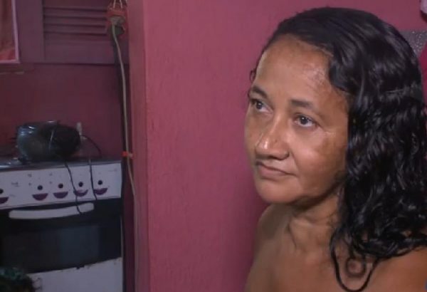 Maria Silvana na casa provisória - Foto arquivo pessoal