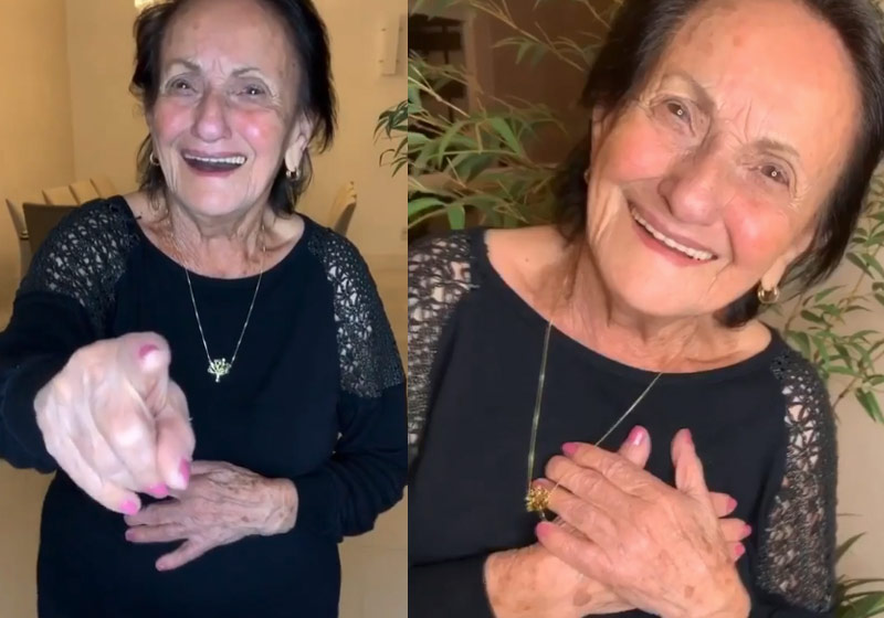 Dona Amália do Vó da Pomba - Fotos: reprodução / Instagram