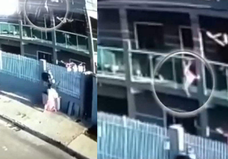 Fotos: reprodução / câmera de segurança