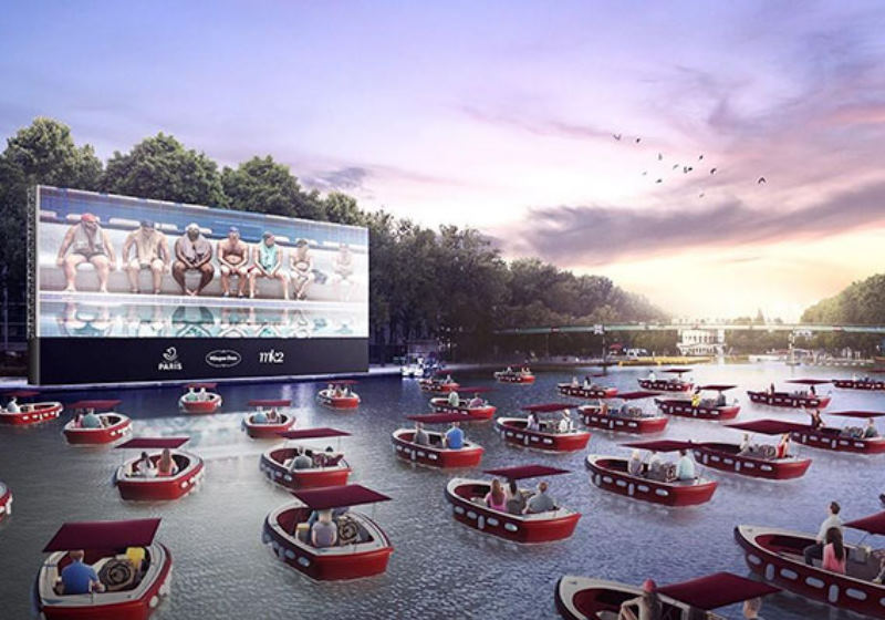 Foto: Le cinema sur l'eau