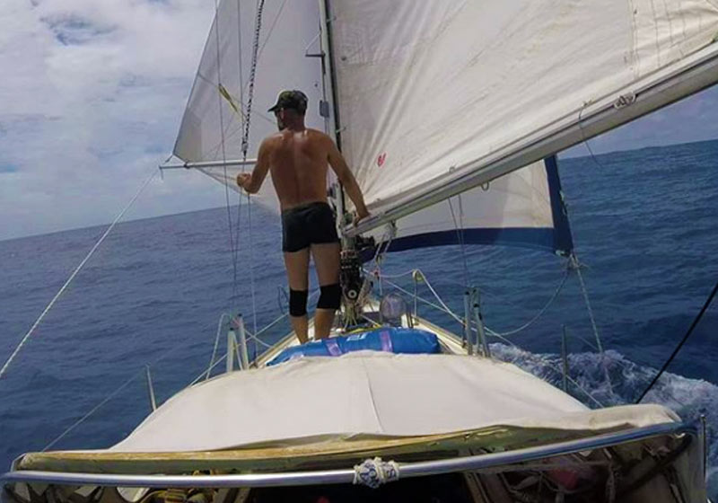 Juan no oceano Atlântico - Foto: reprodução / Instagram