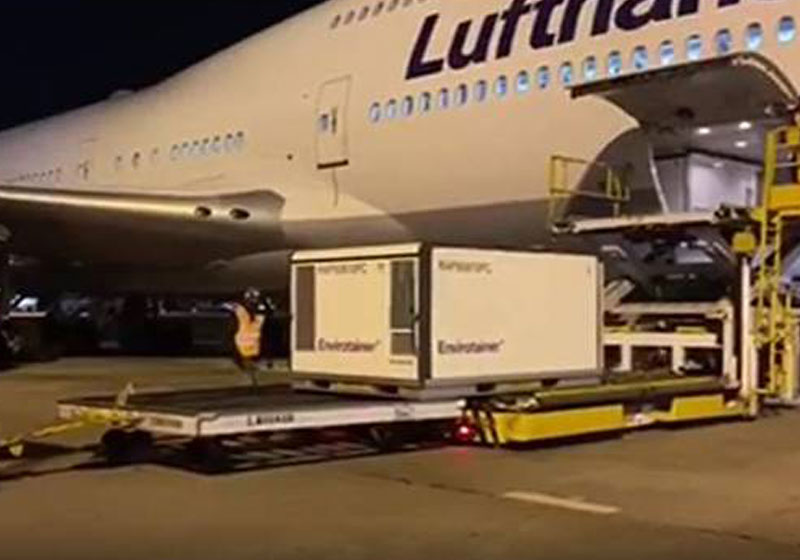 Chegada da vacina a SP - Foto: reprodução