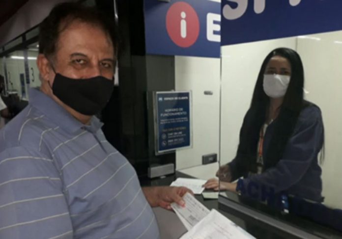 metro-80-mil-advogado-close Advogado recupera cheques - Foto: reprodução / TV Globo