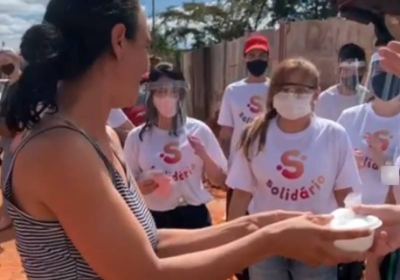 Entrega de quentinha - Foto: reprodução/Intagram