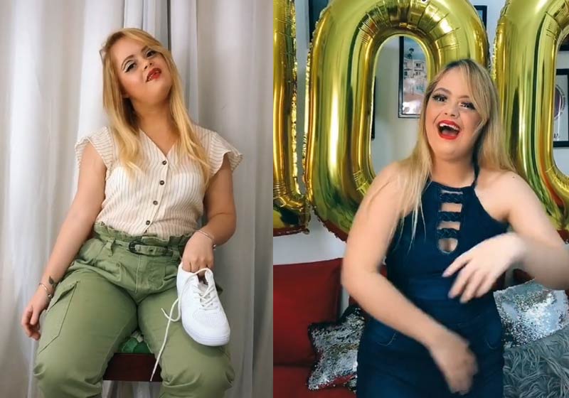 Cacai Bauer no TikTok - Fotos: reprodução