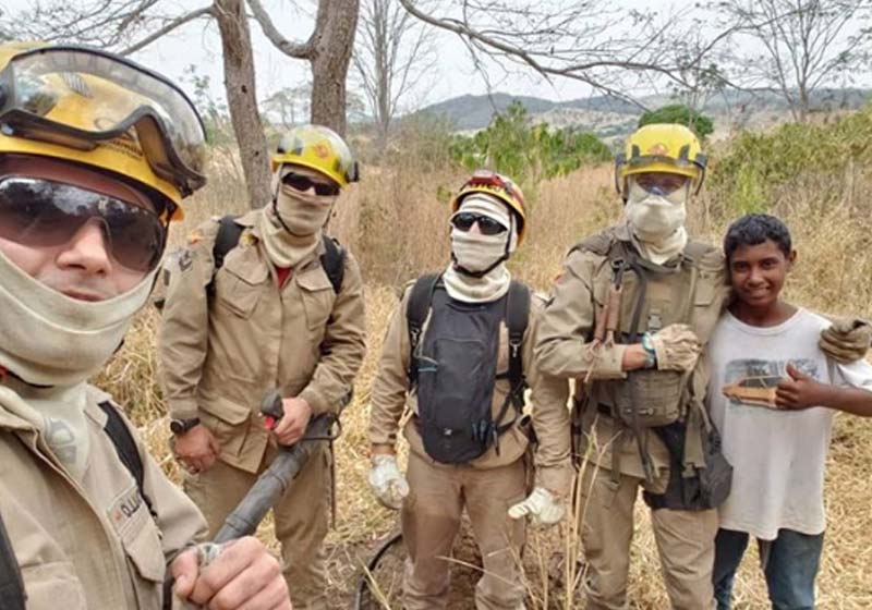 Sargento Ítalo, Cabos Veloso, Dias, Aryanne e Wesley - Foto: reprodução / Instagram