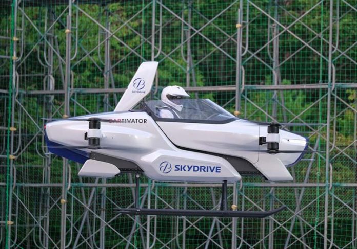 Carro voador - Foto: SkyDrive/CARTIVATOR 2020/via Reuters