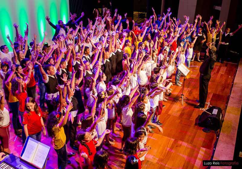 Arte cidadã, o coral - Foto: Luzo Reis