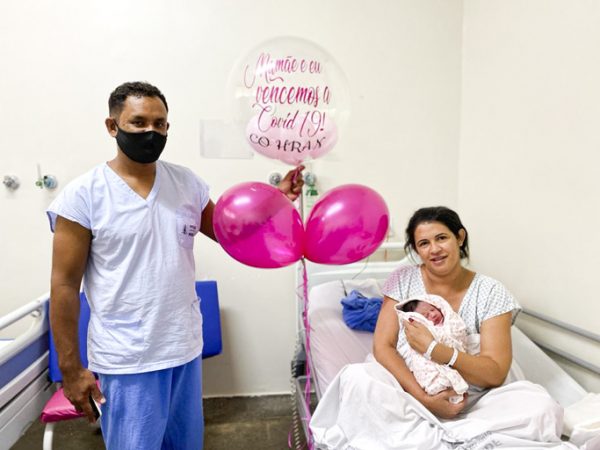 Daniela, Manoela e Francisco - Foto: Divulgação/SES-DF